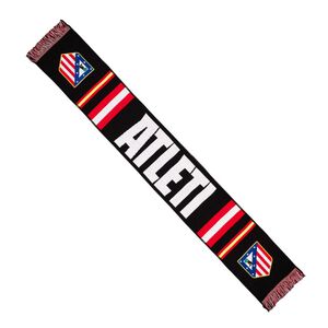 Bufanda Negra Rayas Atleti